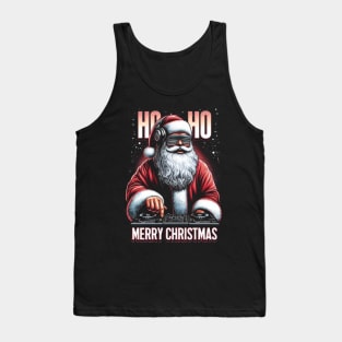 DJ Santa Claus Tank Top